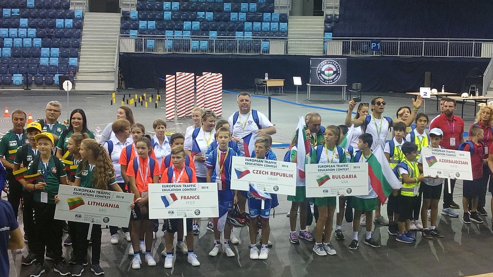 Evropské finále dětské dopravní soutěže ETEC 2022