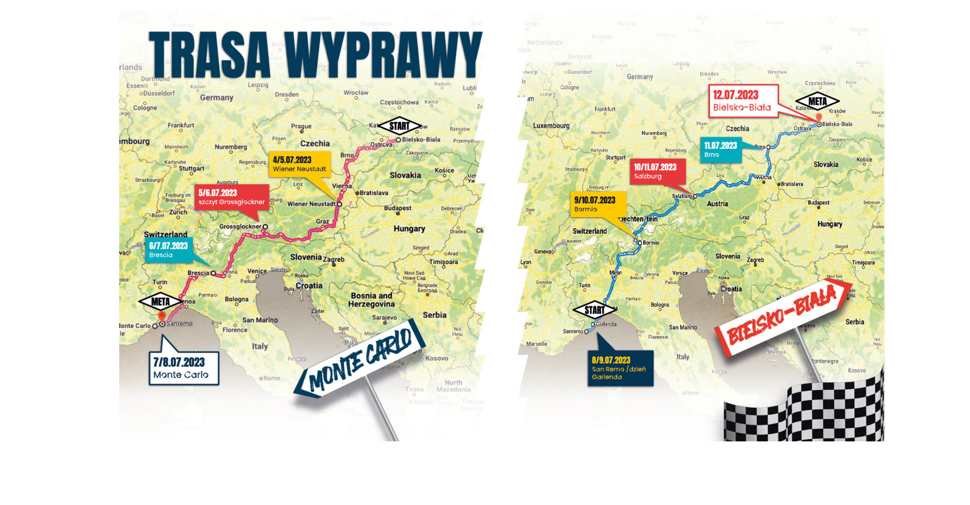 Průvod 32 historických vozů Fiat 126p