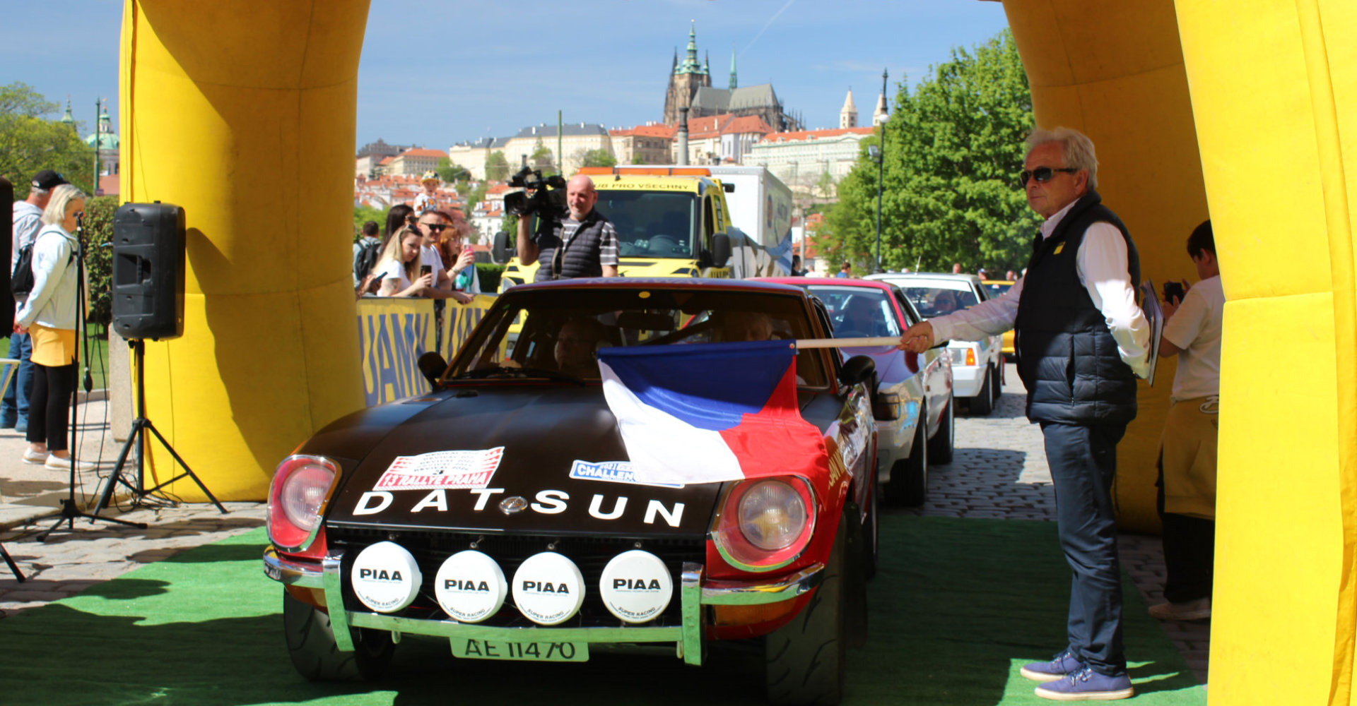 Rallye Revival odstartoval ministr dopravy M. Kupka